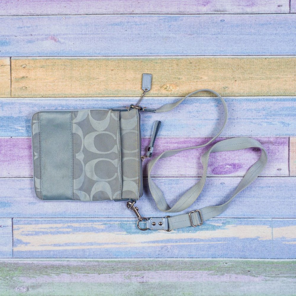 Coach Gray Cross Body